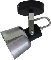 Avide Φωτιστικό Τοίχου Maya 1xE14 Θέση Μαύρο